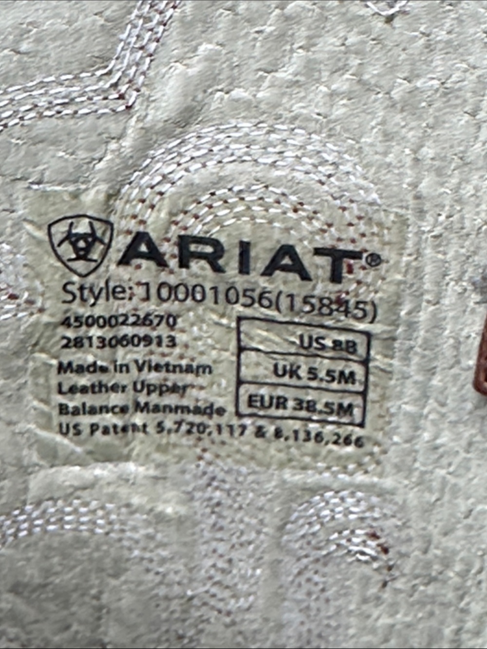 Ariat boots Size 8B - Picture 8 of 9